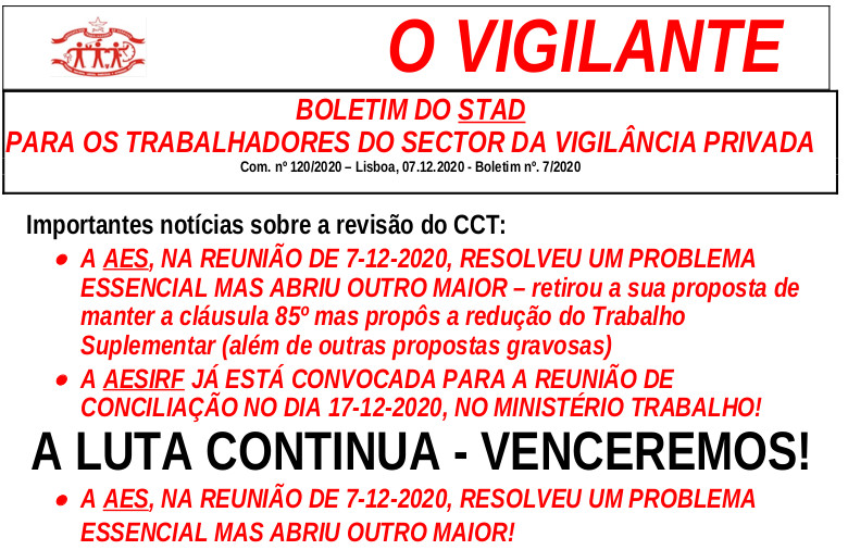 Nº120 O VIGILANTE nº.7 7 12 2020