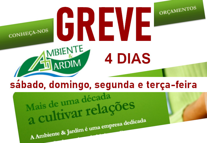 AMBIENTE E JARDIM greve 4 dias