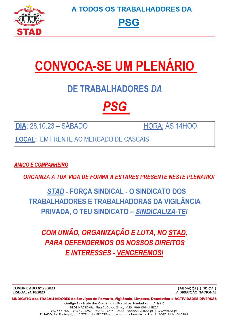 Nº 95 PSG Lisboa RGT 28.10 2023