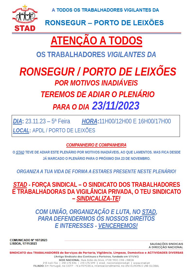 Nº 107 RGT Porto Leixoes Nov23 ADIADO