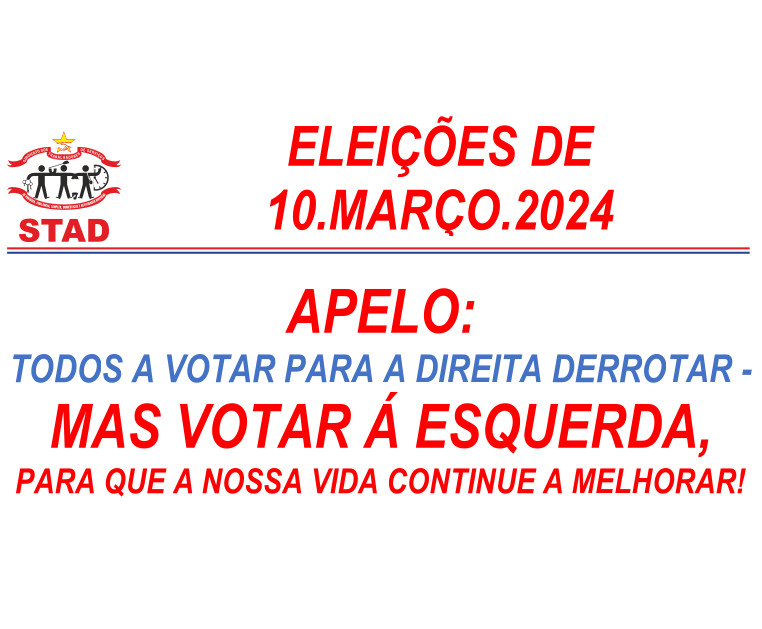 Nº 08 ELEIÇÕES 10MARÇO2024 Posição STAD 09012024