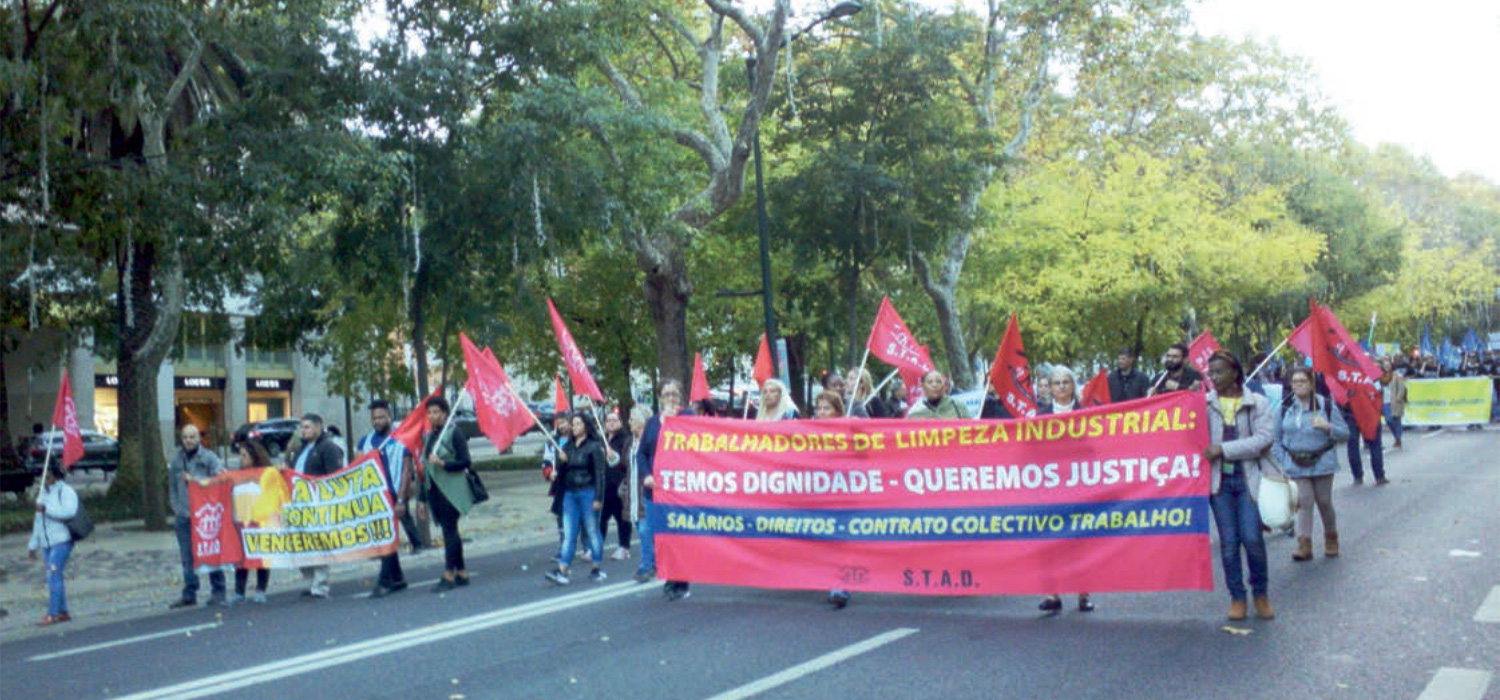 Venceremos! - Boletim do STAD para os trabalhadores da Limpeza Industrial