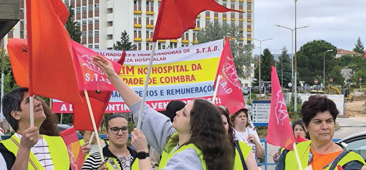 VENCEREMOS! BOLETIM DO STAD PARA OS TRABALHADORES DO SECTOR DA LIMPEZA INDUSTRIAL