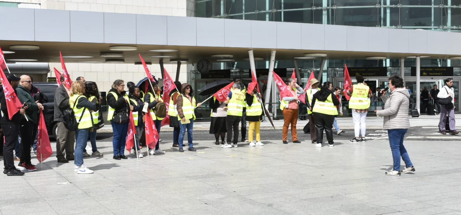 Aos trabalhadores/as da EULLEN no AEROPORTO DE LISBOA: GREVE (29/4 e 30/4) E CONCENTRAÇÃO 30/4 a partir das 10h.