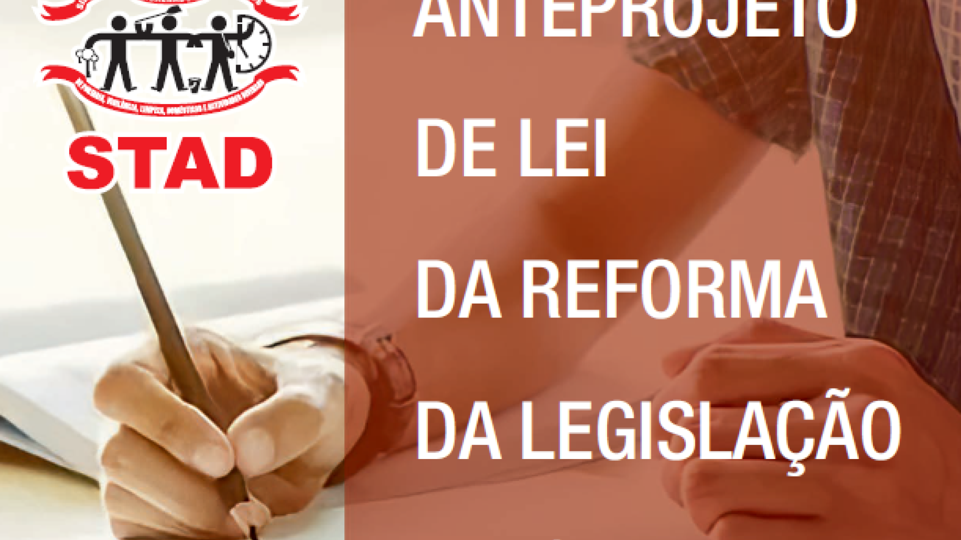 STAD  ANTEPROJETO DE LEI  DA  REFORMA DA LEGISLAÇÃO LABORAL  ESTUDO