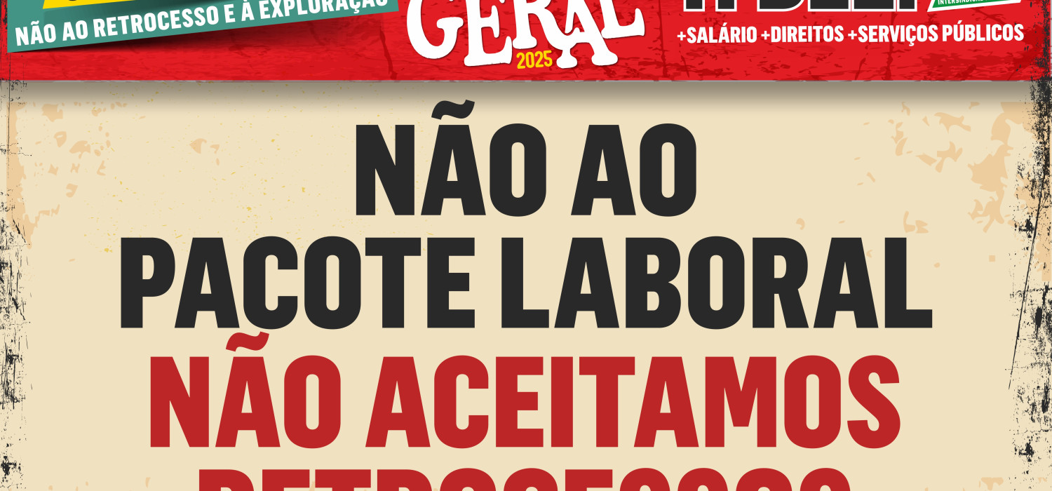 OS TRABALHADORES DA LIMPEZA INDUSTRIAL, DA VIGILÂNCIA PRIVADA E DAS ACTIVIDADES DIVERSAS ADEREM À GREVE GERAL CONTRA O PACOTE LABORAL E PELO DIREITO A TEREM UMA VIDA MELHOR!!!